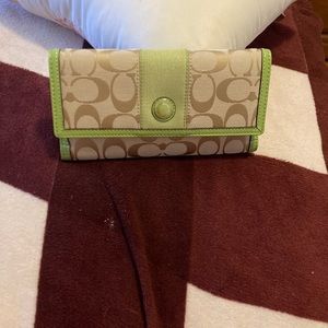 Coach wristlet